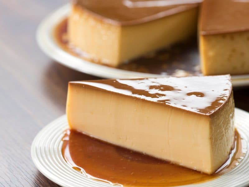 Steamed custard
