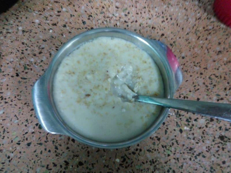 Egg-white porridge